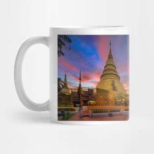 Wat Phra Singh sunrise Mug